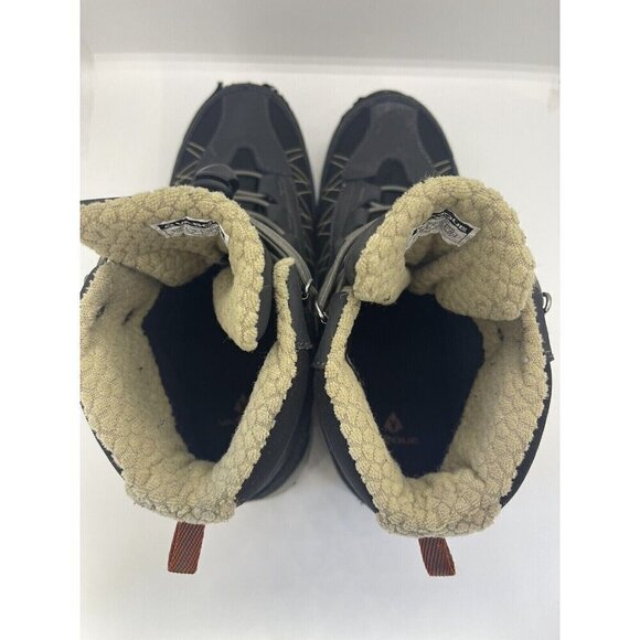 Vasque Coldspark Ultradry 7211 Black Brown Insulated Hiking Boots Kids Size 5 - Picture 7 of 9